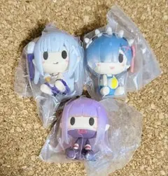 リゼロ エミリア レム リューズ ちょこのっこ フィギュア セット