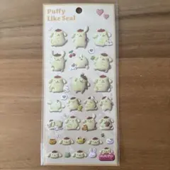 ポムポムプリン シール Puffy Like Seal パフィーライクシール