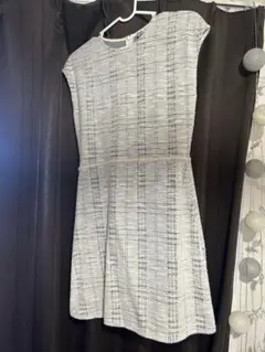 ⭐︎値下げ⭐︎ZARA チェック柄 ノースリーブ ミニワンピース