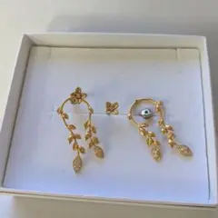 CISOLASSE 高垣麗子 STORY お花 ピアス