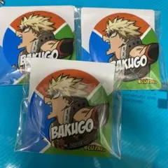 爆豪 缶バッジ ファミマ ヒロアカ