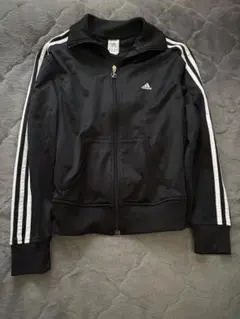 adidas ブラック トラックジャケット y2k 平成