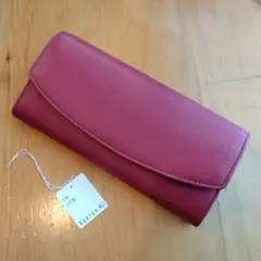 【未使用】レディース用　長財布　赤