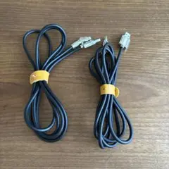 スマホ充電ケーブル黒 1.8m2本組