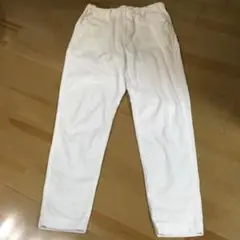フェリシモ　サニークラウズ　白　レディースパンツ　Mサイズ　used