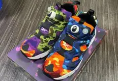 ベイシングエイプ×リーボックポンプフューリー