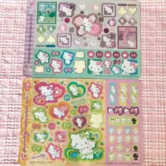 平成レトロ☆レア☆チャーミーキティ　シール　2枚セット