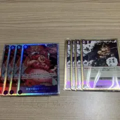 ワンピースカード 紫 r sr