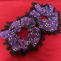 アナスイ ANNA SUI シュシュ レース 髪留め ヘアゴム 新品未使用
