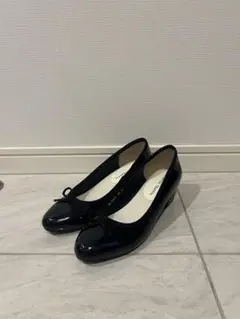 オリエンタルトラフィック黒 パンプス　レインシューズ　35(22.5cm)