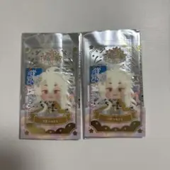 わんぱく！刀剣乱舞 箔押しクリアカード 小狐丸