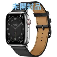 【未開封品】HERMES レザーバンド ブラック 41-38mm 521