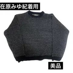 最安値　在原みゆ紀着用　バーズアイニット　llbean backers