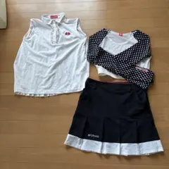 archivio ポロシャツとフレアスカート セット