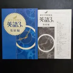 【2025最新版】新品　新中学問題集　英語3年　発展編　解答付