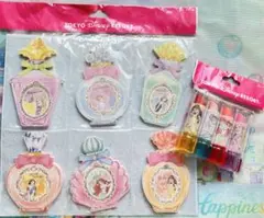 【ディズニーリゾート プリンセス メモ6個＆消しゴム】