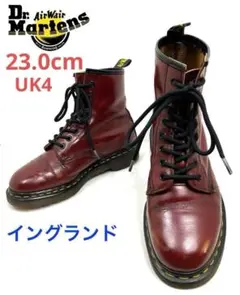 ★大人気★ドクターマーチン ８ホール イングランド UK4 23cm