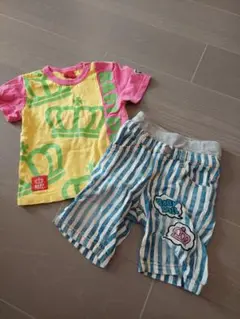 BABY DOLL Tシャツとショートパンツセット 90