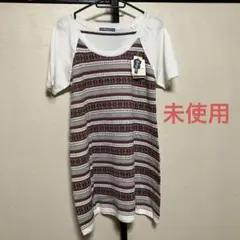 未使用　ニット　チュニック