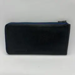 ステータシー　イルモードジップ　長財布　右利き用　ネイビー