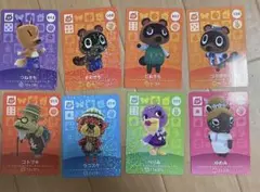 どうぶつの森　amiiboカード　SP 8枚
