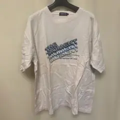 LIVING NATURE プリントTシャツ ベージュ 2L