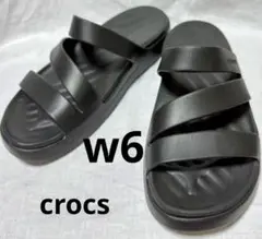♦︎極美品♦︎crocs ゲッタウェイ　ストラッピー　サンダル　w6