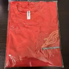新品 WORLD WING ENTERPRISE スポーツTシャツ 赤色サイズS