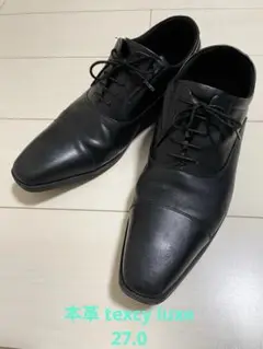 最終値下　27.0cm 3E相当 本革 texcy luxe TU-7010