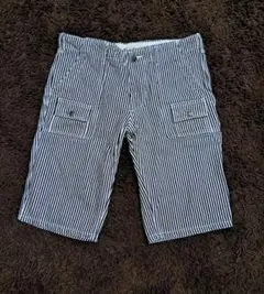 バックドロップ　ヒッコリーストライプパンツ