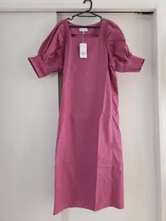新品 JAYRO ピンク シャツワンピース ロング