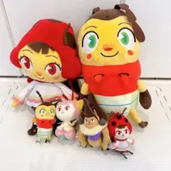 インセクトランド　ぬいぐるみ　昆虫アニメ　アダム　ミア　BIGぬいぐるみ