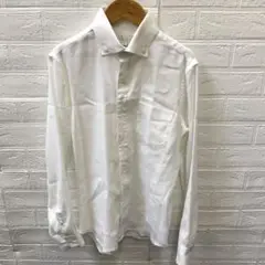 4912 美品 NICOLE ニコル シャツ 麻（リネン）シャツ 46/Ｍ