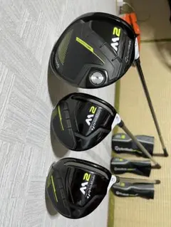 新品同様超美品！2017年テーラーメイドTaylormade　M2ウッド3本　S