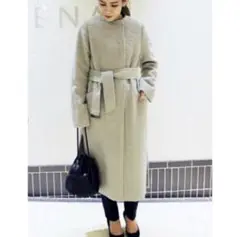 IENA リングフォルムコート (クリーニング済)