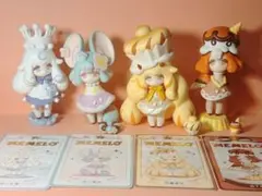 MEMELO メメロー 甘い王国シリーズ デザイナーズトイ 4体セット