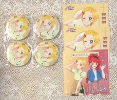 アイカツ 新条ひなき Link Ribbon 缶バッジ 特典