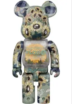 BE@RBRICK - ベアブリック FLOR@ 400% bearbrick メディコムトイ Medicom Toy BE@RBRICK - Flor@ 400% Bearbrick Flora Bear