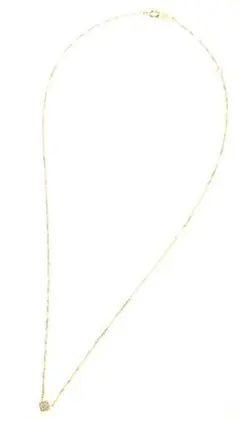 ノジェス 一粒ダイヤネックレス K18 0.05ct