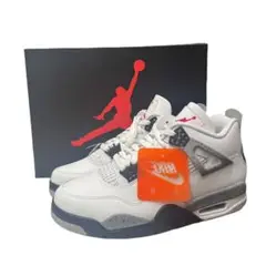 O18978 未使用 AirJordan 4retro whitecement