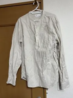 ZARA 襟なし シャツ
