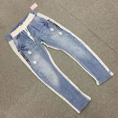 定価8,250円タグ付！anne lulu　オシャレなデニムパンツ　Mサイズ
