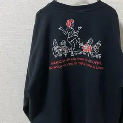 【激レア】90s ヌードプリント スウェット エロ おっぱい 古着