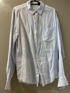H&M ライトブルー シャツ Sサイズ