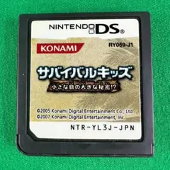 ニンテンドーDS　サバイバルキッズ　小さな島の大きな秘密！？　動作確認済み