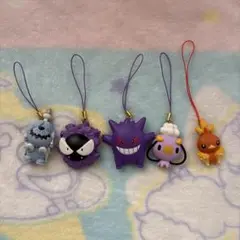 ポケモン フィギュアストラップ 5点セット