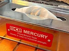 MERCURY ブリキ ティッシュボックス ガルバ ティッシュケースHS0867