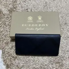 BURBERRY レザー長財布