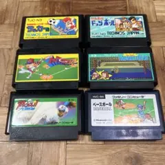 ファミコンソフト　スポーツ　6本セット