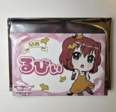 ラブライブサンシャイン Aqours 関西ver. スクエア缶バッジ 黒澤ルビィ